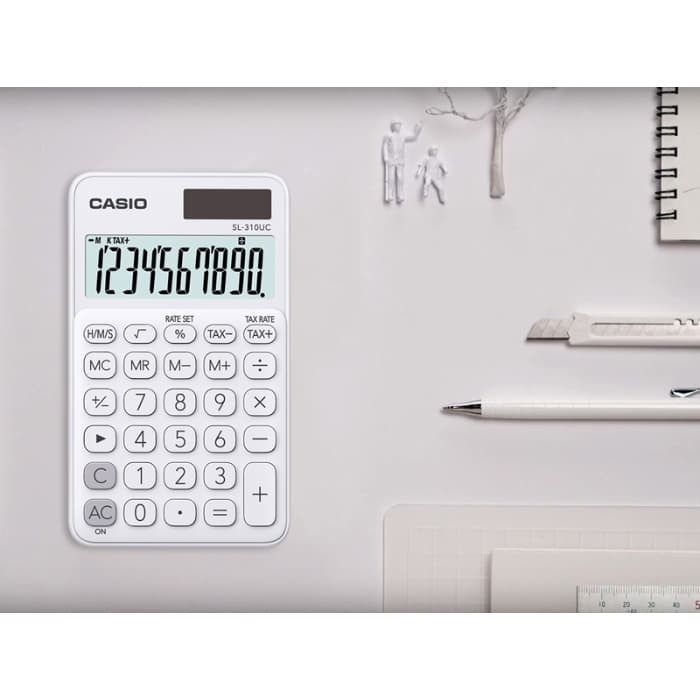 

Murah CASIO Colorful Calculator SL-310UC-White Keren