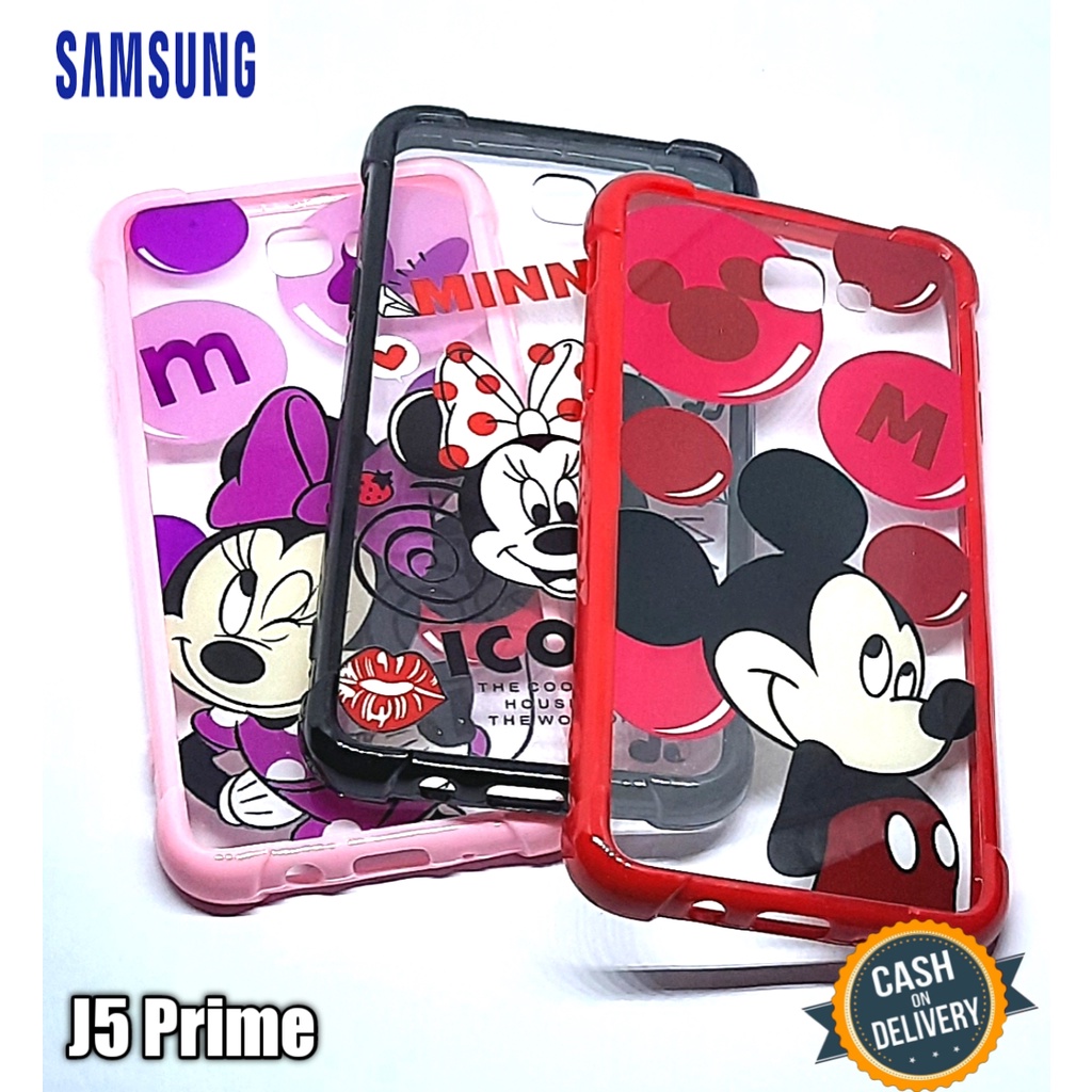 Case Anti Crack Transparan Motif Samsung J5 Prime