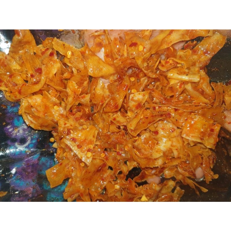 

Keripik/Kripik Singkong Kriwil Pedas Asin Ukuran 250 Gram