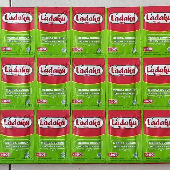 

1renceng isi 12sachet Ladaku Merica Bubuk 4gr BERKUALITAS