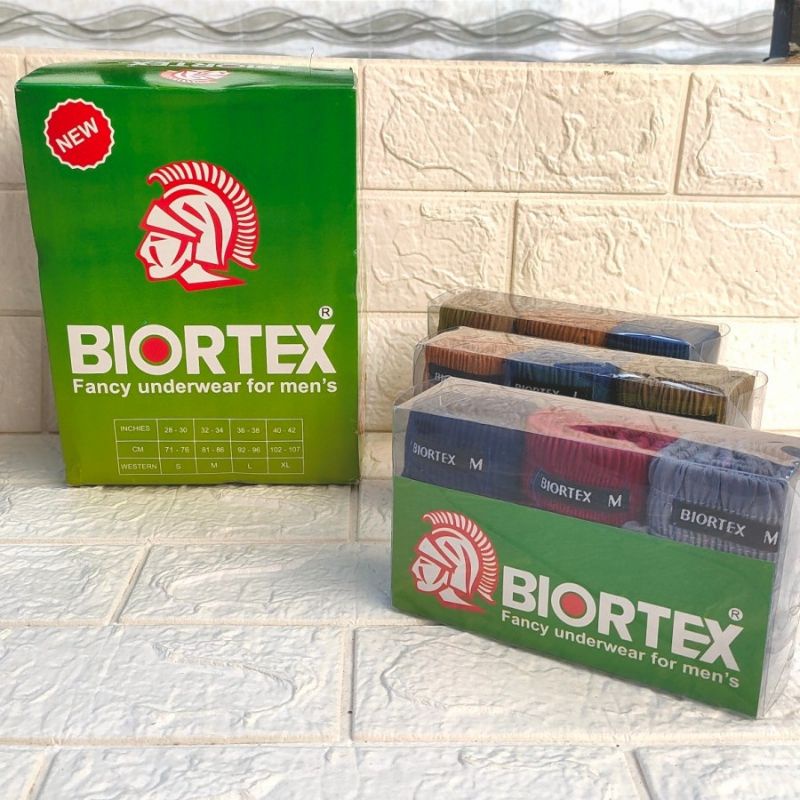 Celana Dalam Pria Sempak Pria BIORTEX Isi 3 Pcs