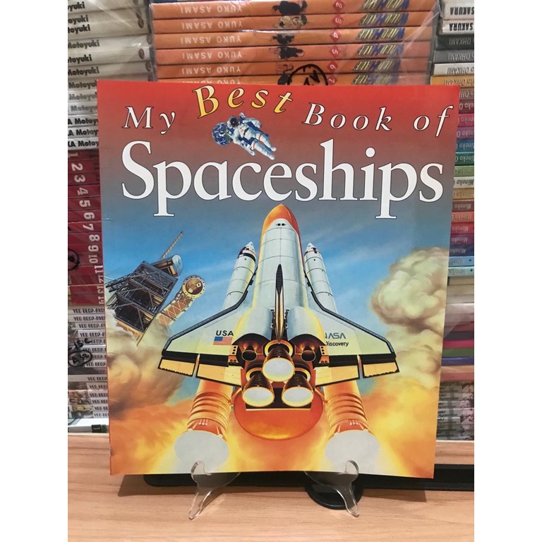 Buku " My Best Book of Sapceships " Berbahasa Inggris Kondisi Bekas
