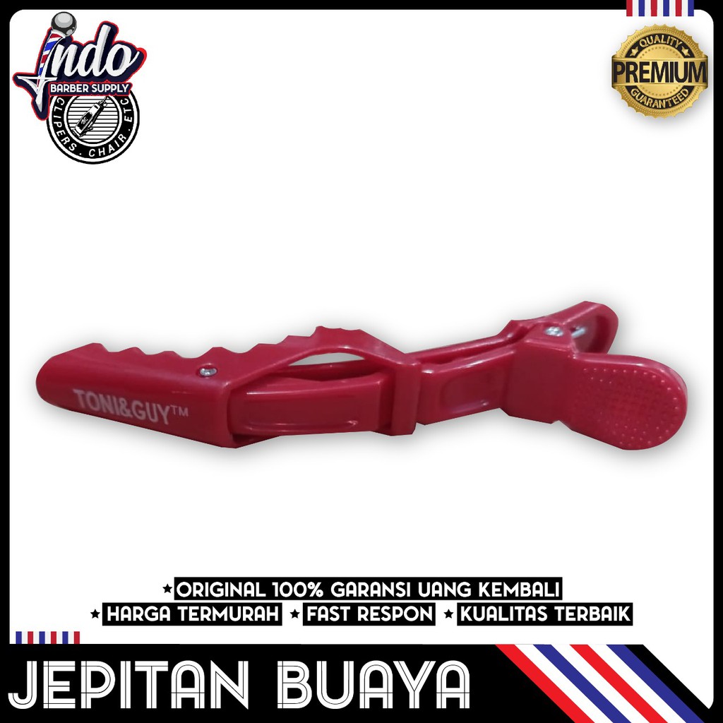 Jepit Rambut Buaya / Jepitan Salon Jepit Buaya Crocodile PER 1PCS