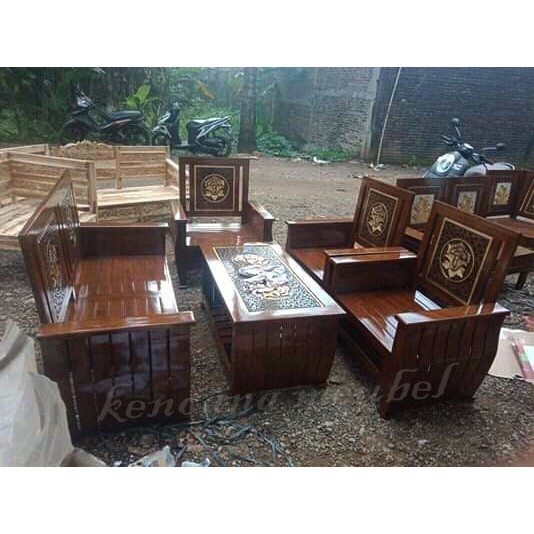 Kursi Tamu Jati Minimalis Modern/Kursi Ruang Tamu Kayu