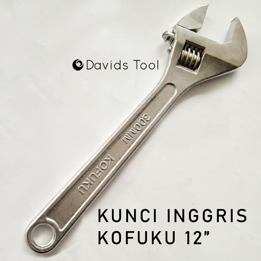 Kunci Inggris Konci Ingris Besar Serbaguna Adjustable Wrench Bago Kofuku 12Inch
