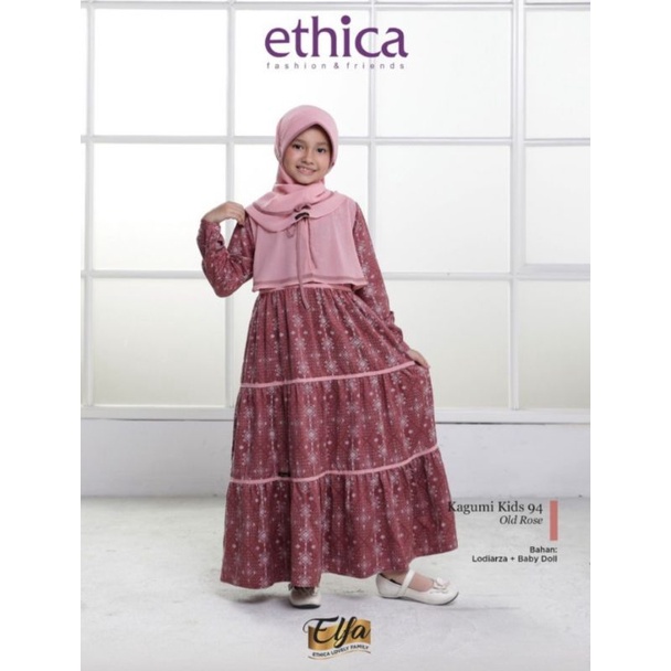 Gamis anak Ethica - Kagumi Kids 94
