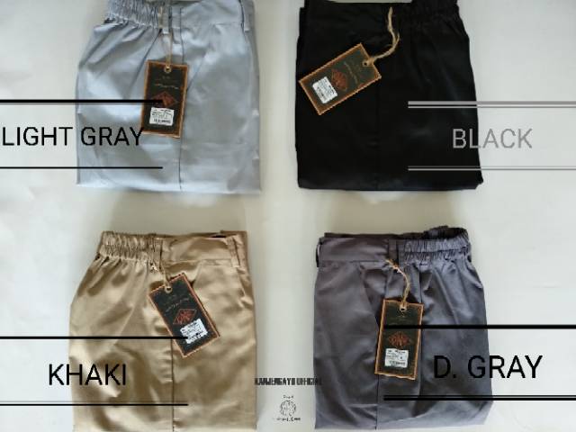 (CUCI GUDANG!!) BAGGY PANTS PREMIUM ONR &amp; DOLPHIN KAIN AMERICAN DRILL GRID A IMPORT QUALITY