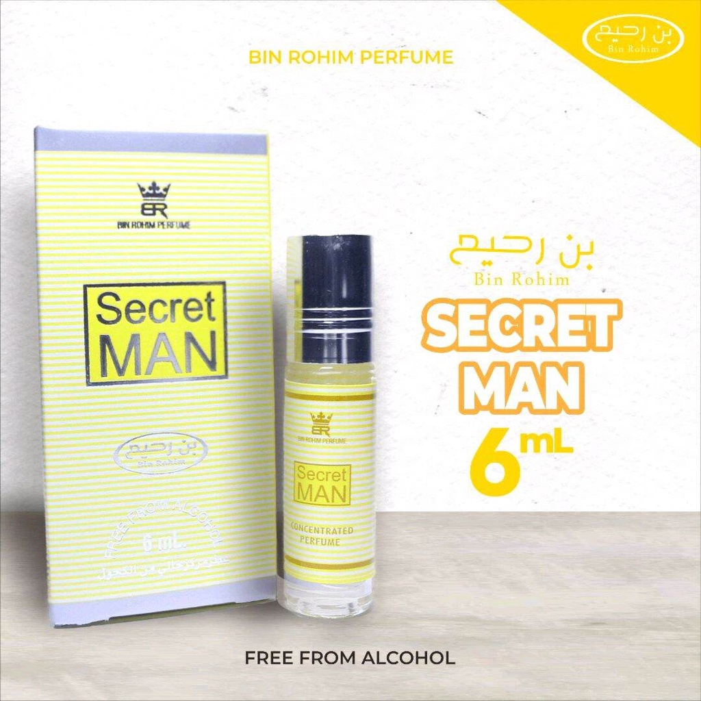 SECRETMAN Minyak Wangi Roll On Kemasan 6ml