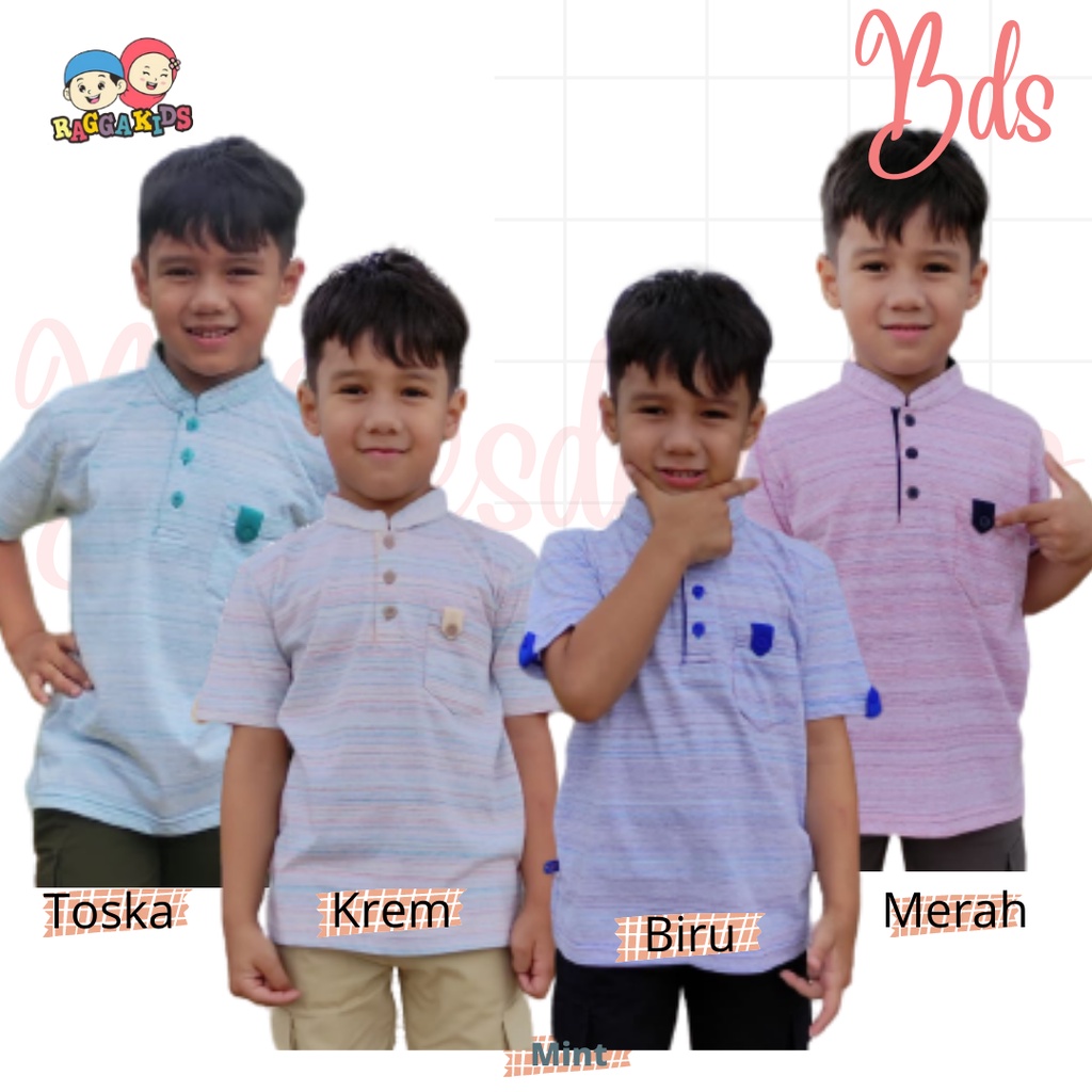 Raggakids koko Kaos Anak Cowok KR01