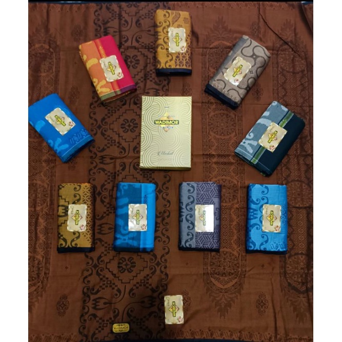 Wadimor Jacquard Mascote Songket Sarung Tenun Pria Dewasa