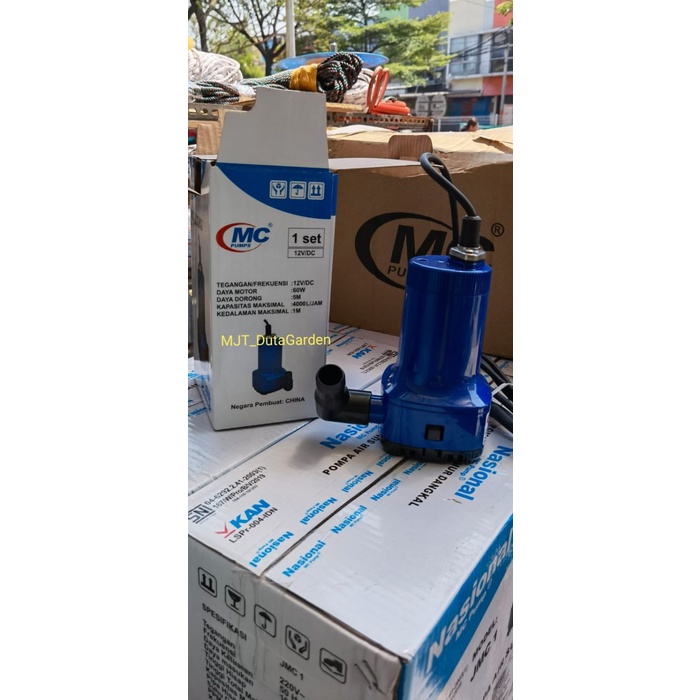 Pompa Celup DC Pompa Celup AKI 12 volt Merk MCpump