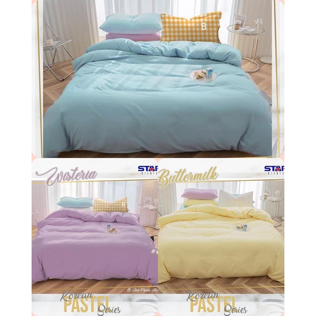 SPREI KATUN LOKAL STAR POLOS PASTEI
