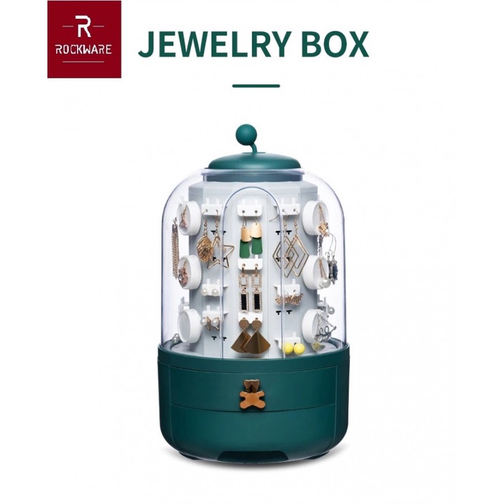 T20 ROCKWARE RW-JRB01 - Pandora Secret Jewelry Storage Box Kotak Perhiasan