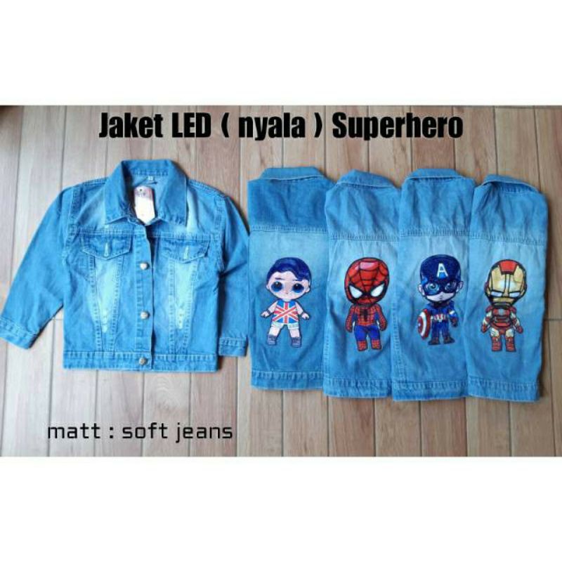 Jaket jeans anak