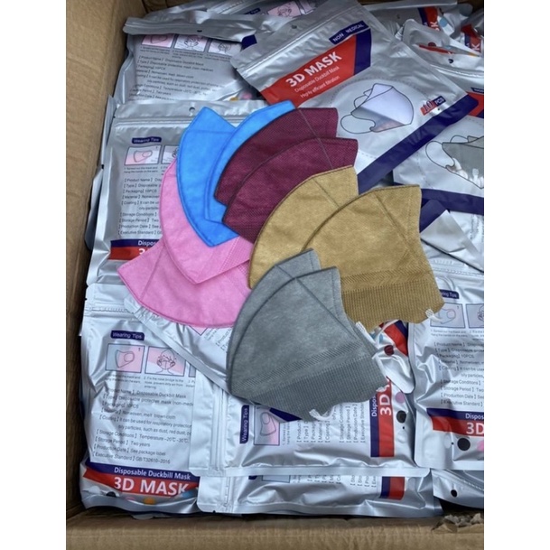 Masker duckbill wemask isi 50 masker KF94 isi10