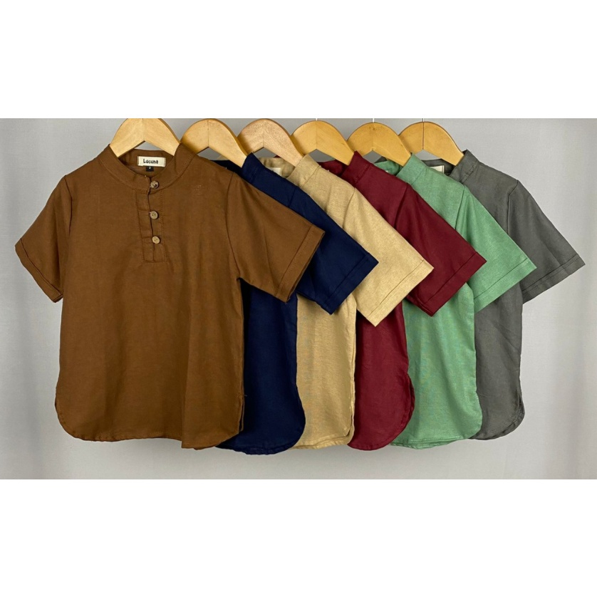 Baju Koko Anak Setelan Adam Original Lucuna Premium 1-5 Tahun