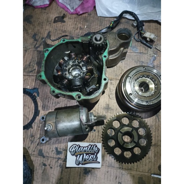 dobel starter stater tiger & megapro mp tirev set