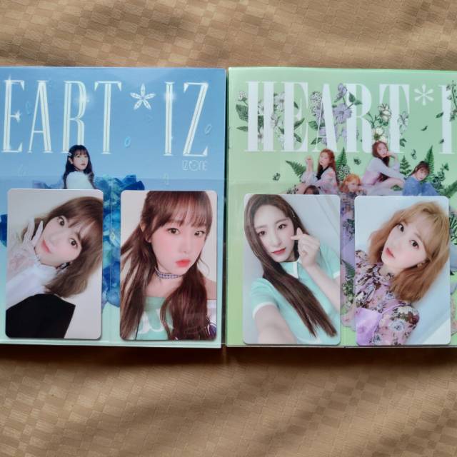 IZ*ONE HEART*IZ Official Album Only Photocard Poster
