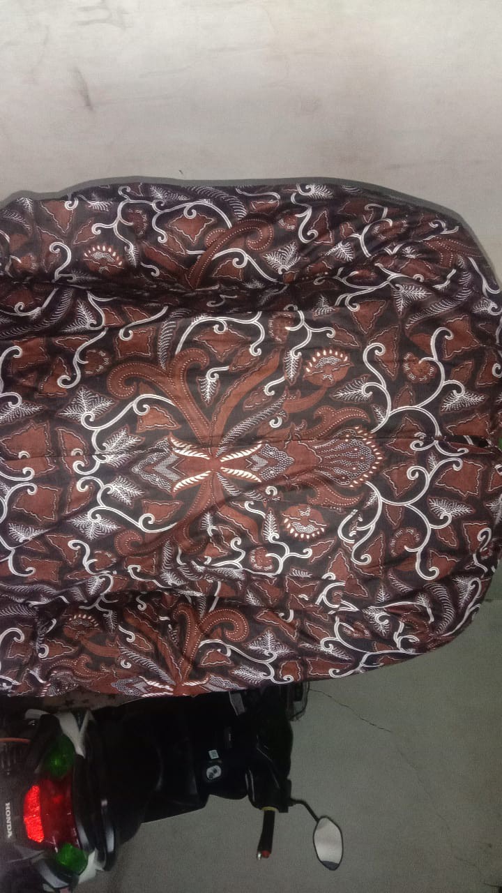 Batik Couple Kebaya Tunangan Amalia Brown Kondangan Lamaran Wisuda