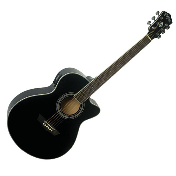 Jual WASHBURN USMEA12B MINI JUMBO FEST ACOUSTIC ELECTRIC GUITAR