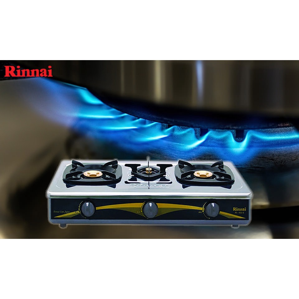 Rinnai Kompor Gas 3 tungku RI 603E - 603 E - RI603E SNI Original MURAH