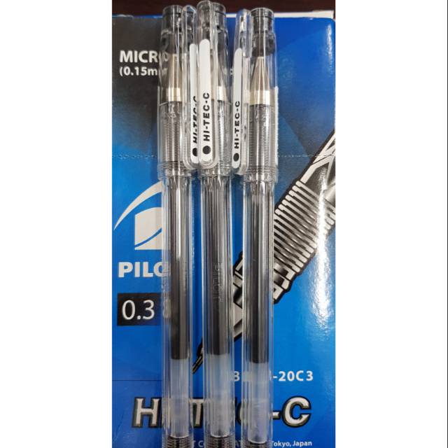 

Pulpen Pilot Hitec-c pen hitec 0.3 / Pen Hitec Pilot 0,3 (1PCS)