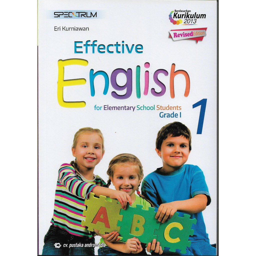 Buku Effective English Grade 1 Cv Pustaka Andromedia