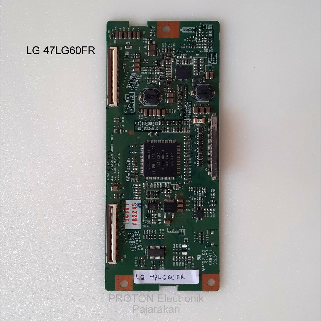 Tcon LCD TV LG 47LG60FR . Timing Control board LC420WUN-SAA1 6870C-4200C - E88441