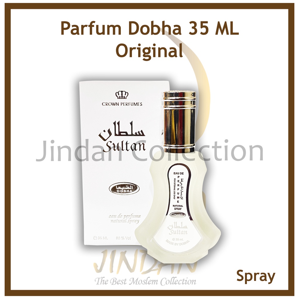 PARFUM MINYAK WANGI DOBHA 35ML NON-ALKOHOL - SULTAN
