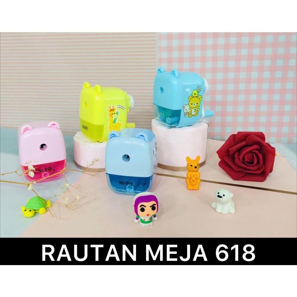

AS888 - SERUTAN PENCIL MEJA MINI / RAUTAN PENCIL / PENCIL SHARPENER UNIK & LUCU MODEL 618