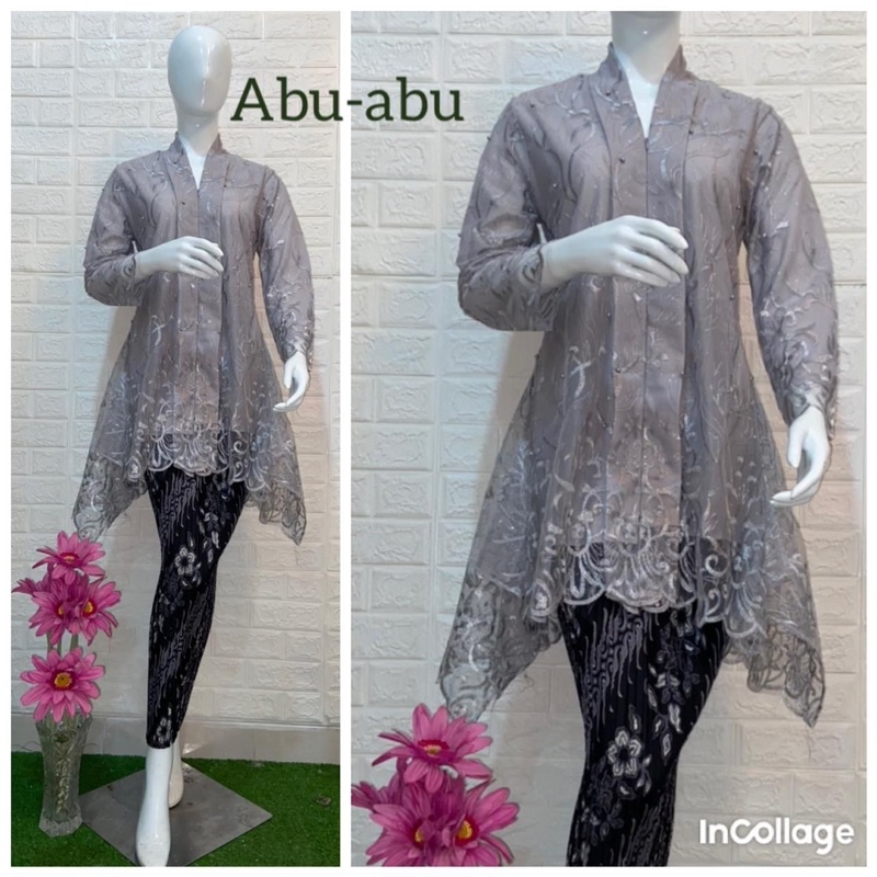 Kebaya Tunik/ Kebaya favorit / kebaya Wisuda/ Kebaya Pesta/ Kebaya Set/ Kebaya Set Lenggan Panjang/ Kebaya Couple/ Kebaya-4