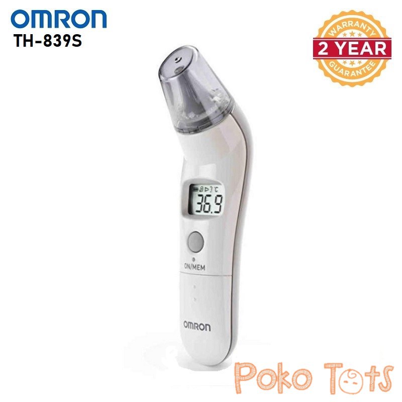 Omron Ear Thermometer TH-839S Termometer Telinga WHS