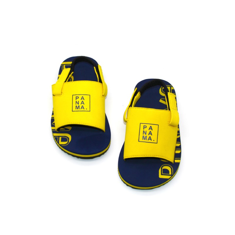 Panama Baby BBO01 Navy Sandal  Selop Bayi Sandal  Jepit  Biru 