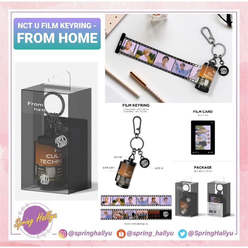 [DP-PO]NCT U FILM KEYRING DAN NCT U MINI COLLECT BOOK