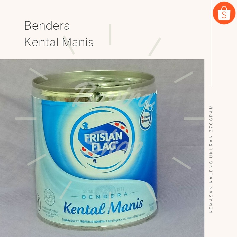 

Bendera Kental Manis kemasan Kaleng