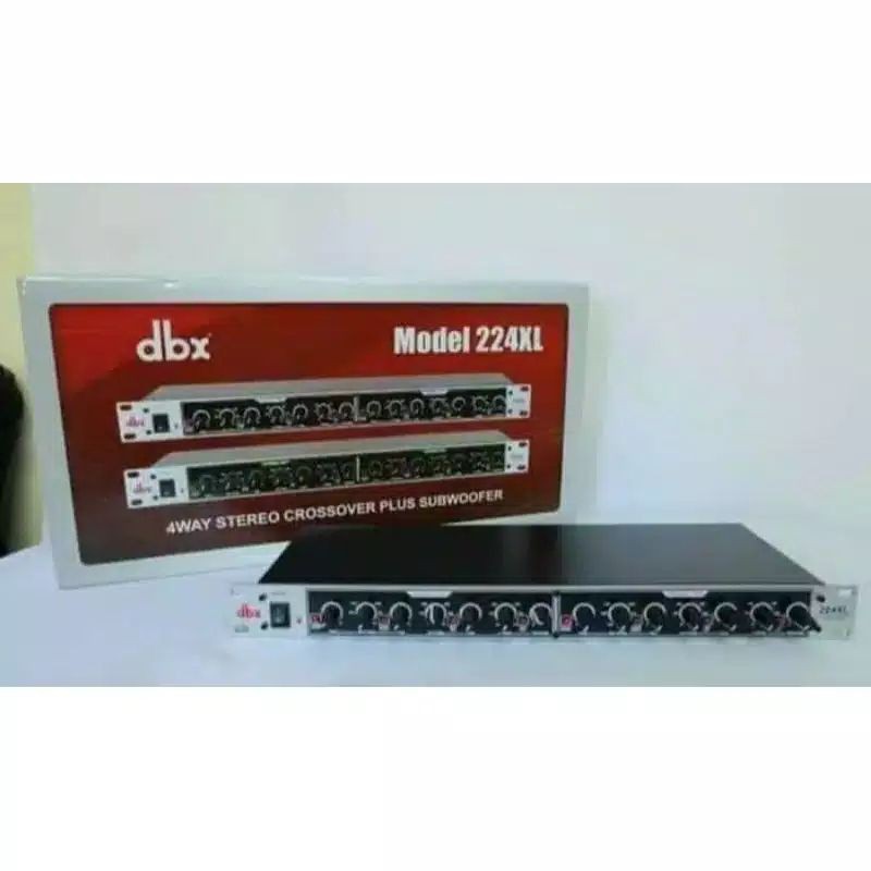 Crossover DBX 224XL + Subwoofer 4 Way Streo