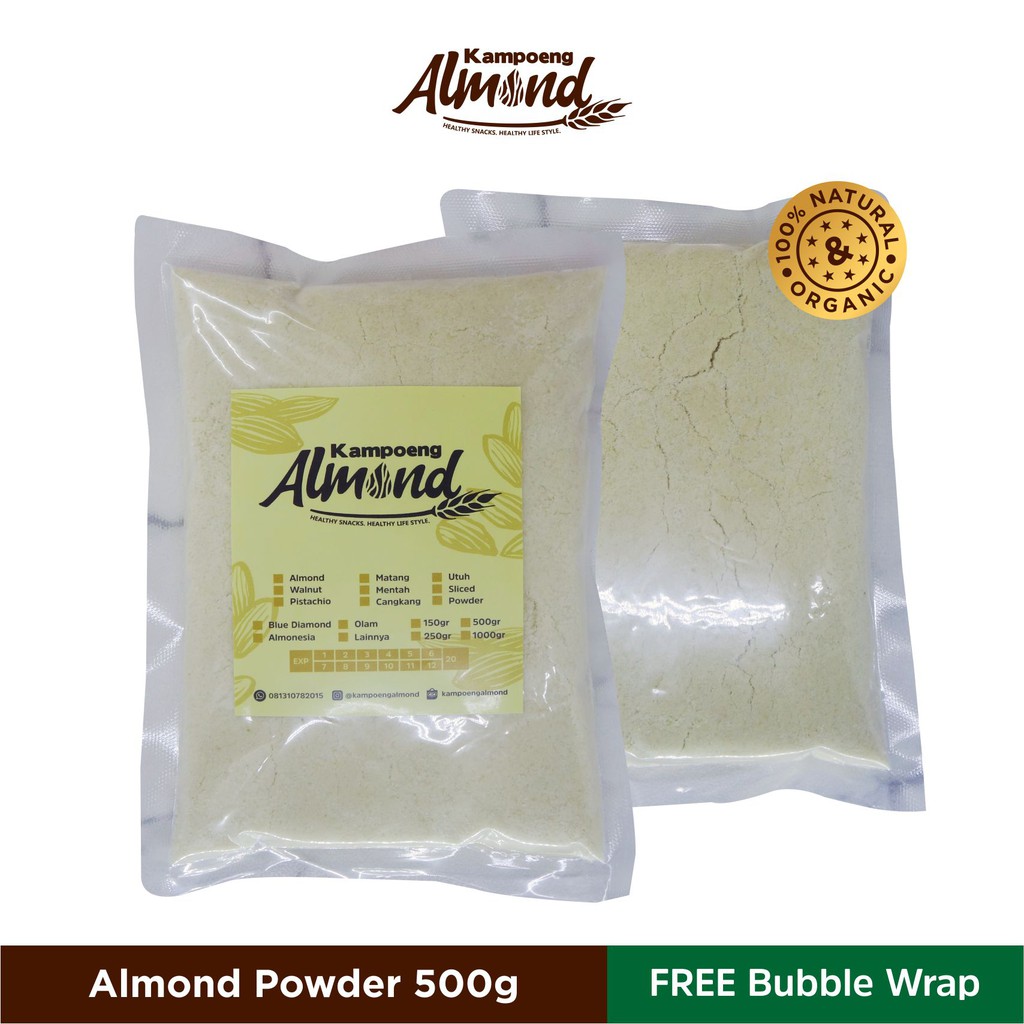 

Almond Powder / Tepung Uk. 500 Gr.