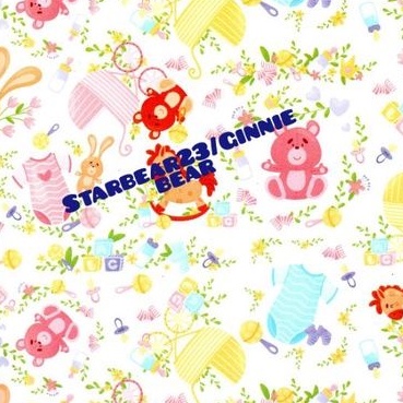 

kertas kado baby rabbit cute