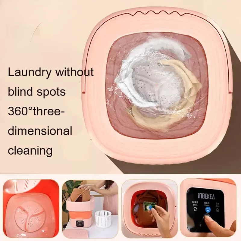 OS MESIN CUCI LIPAT MINI / FOLDING PORTABLE WASHING MACHINE