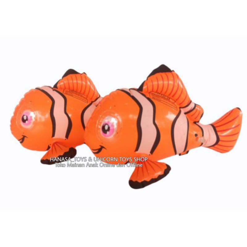Mainan Ikan Balon Tiup Bentuk Nemo Ikan Koi - Mainan Bayi