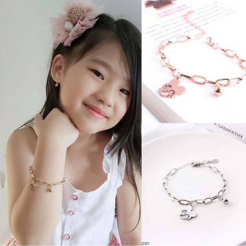 GELANG TANGAN ANAK TITANIUM MIKI IMPORT