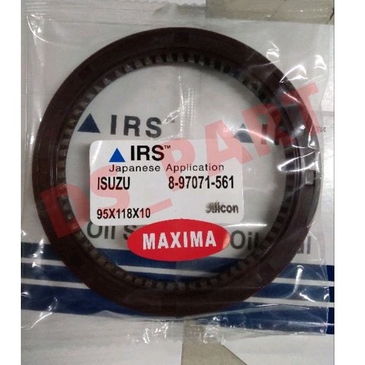 OIL SEAL CRANKSHAFT BELAKANG ISUZU PANTHER 2.5 NHR55 SILICON