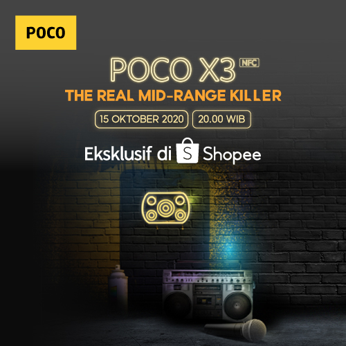 Xiaomi POCO X3 Launch | 11 Okt - 11 Nov