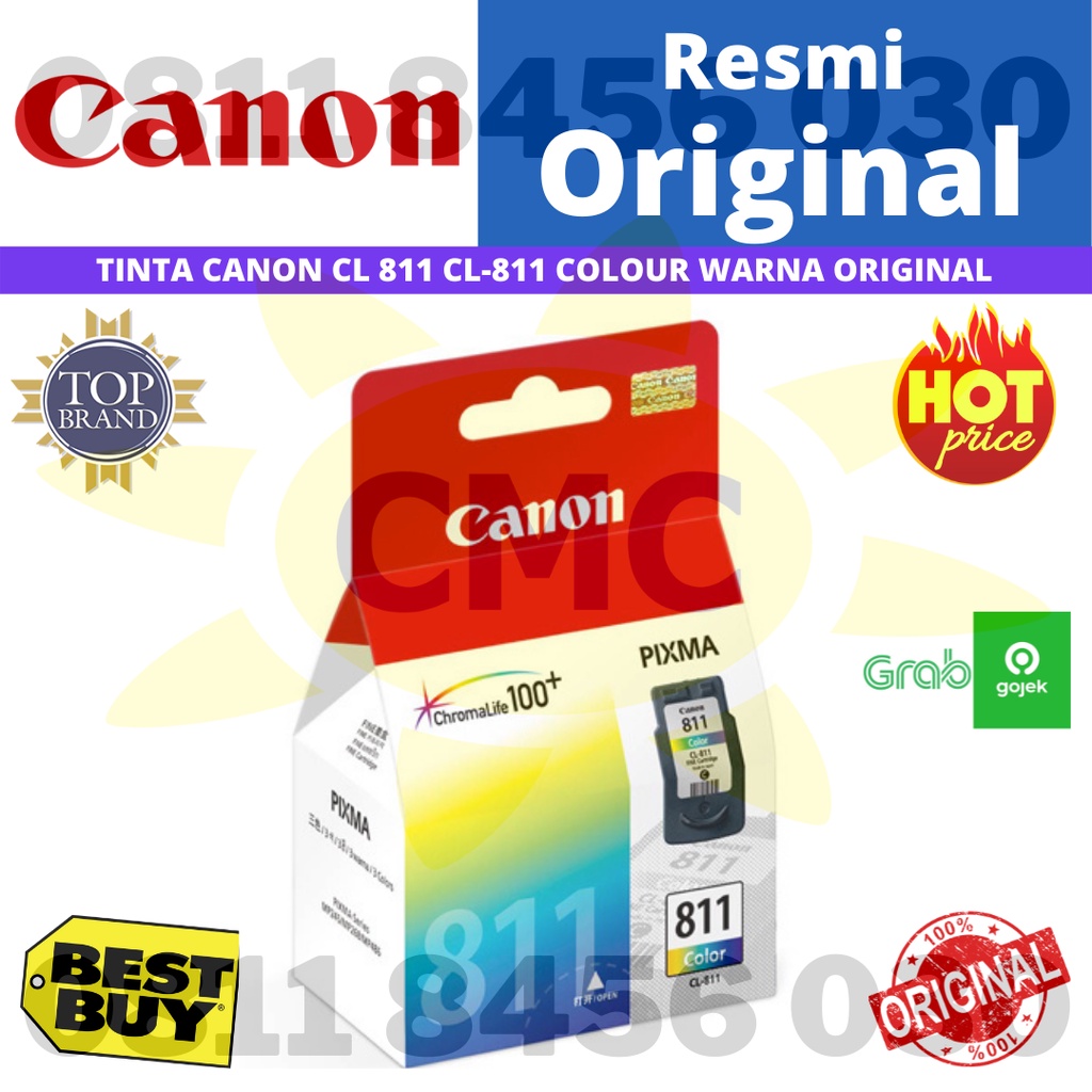 TINTA  CANON CL 811 COLOUR ORIGINAL