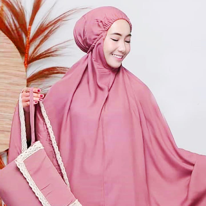 MUKENA DEWASA / MUKENA RENDA / MUKENA RAYON RENDA POLOS / MUKENA TRAVEL