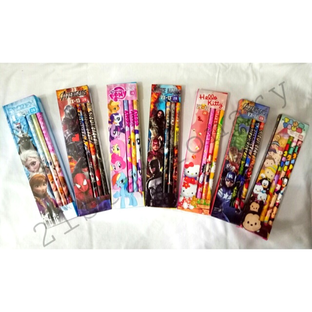 

Pensil Fancy / Bergambar 2B (isi 12 pcs)