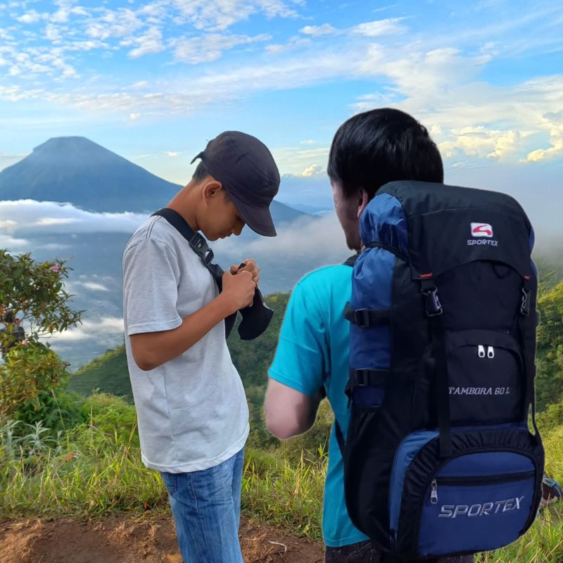 SPORTEX Tas gunung haiking tas travel travelling 0890 60L Tambora