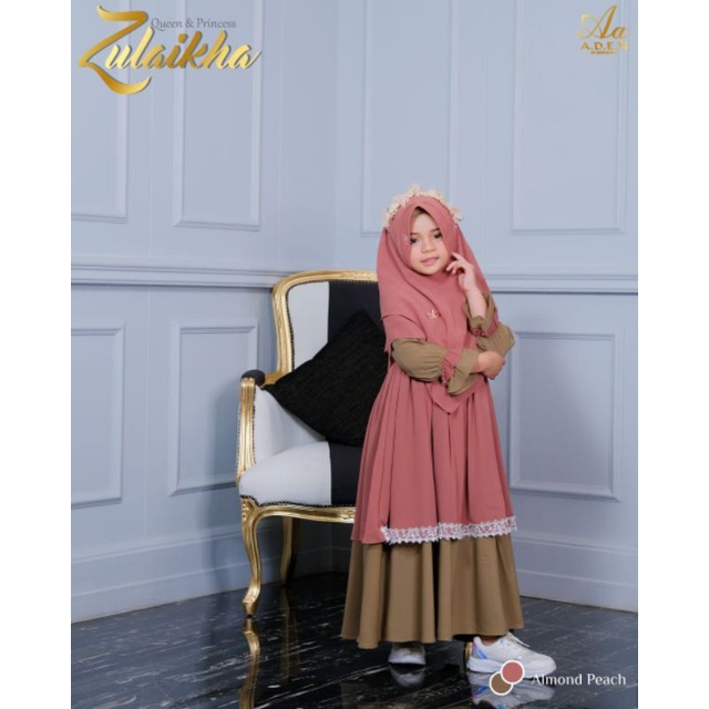 ZULAIKHA KIDS//GAMIS ADEN HIJAB//GAMIS ORIGINAL