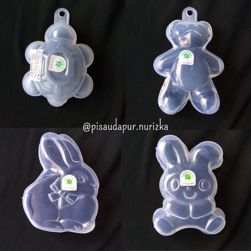 Cetakan bento nasi kuning puding karakter