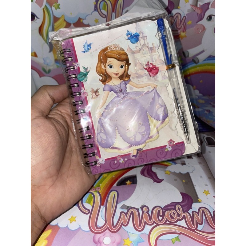 Buku catatan kecil Orji bergambar memo kecil bonus pulpen kecil